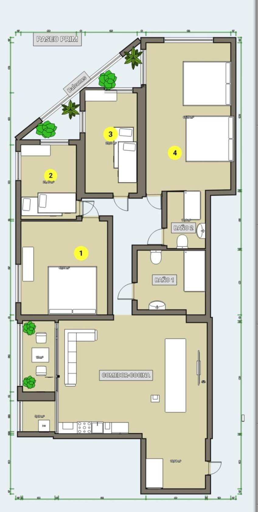 Tarragonaapartments Prim 350 ريوس المظهر الخارجي الصورة